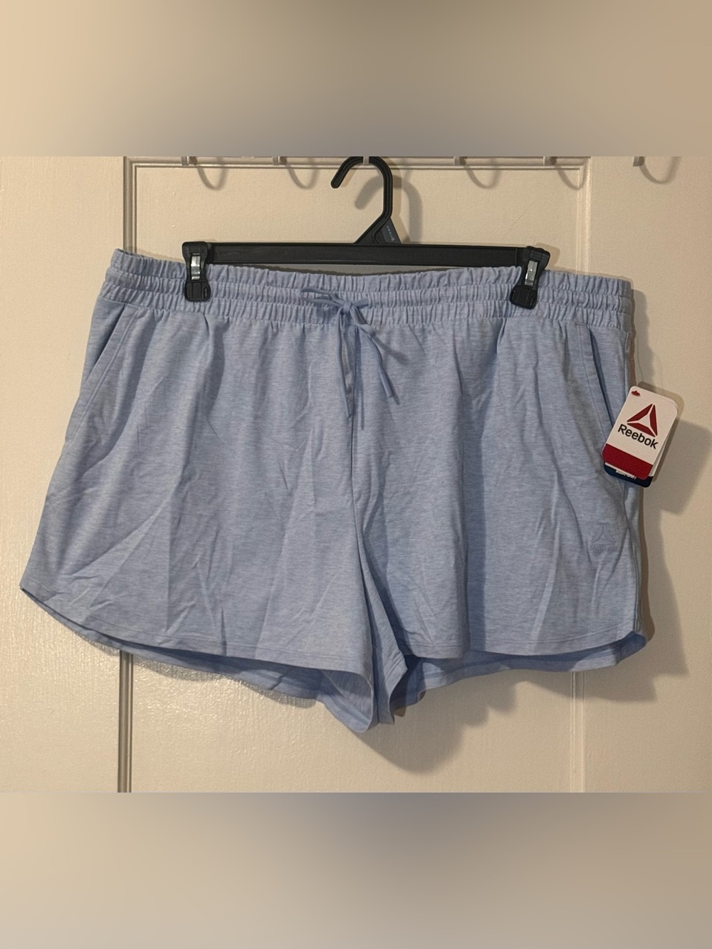 Reebok Women’s Light Blue Athletic Lounge Shorts Size XXXL